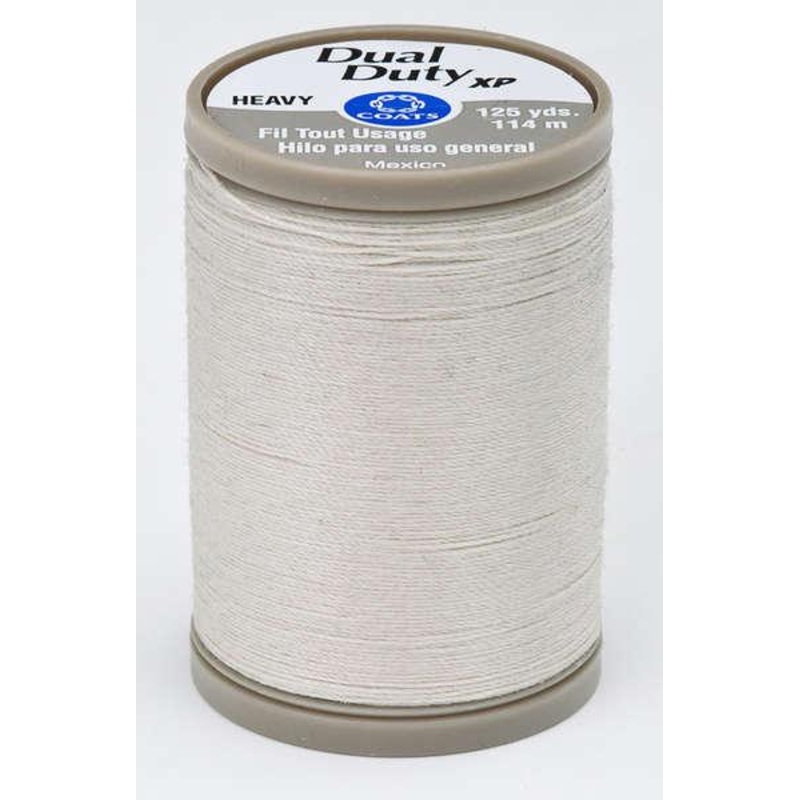 Dual Duty XP Heavy Thread size 40 125 yds  Natural – S9508010