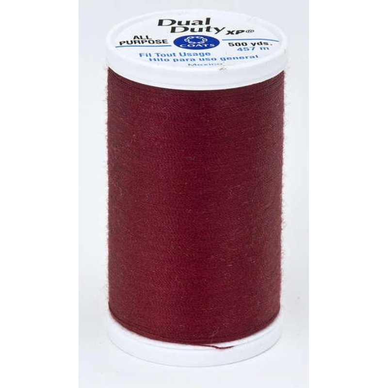 Dual Duty XP Polyester Thread 500yds Barberry Red – S9302820