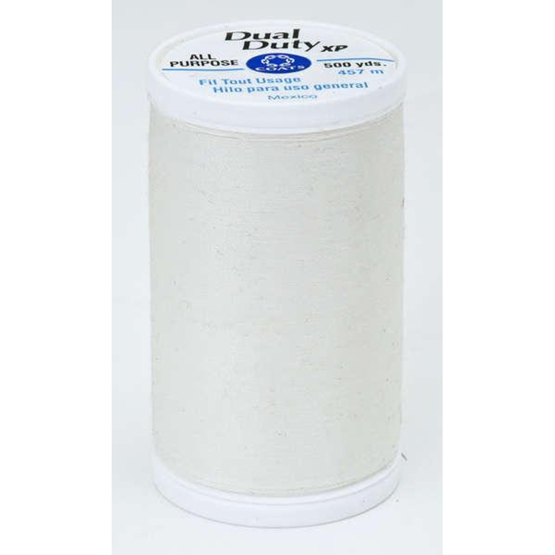 Dual Duty XP Polyester Thread 500yds  Winter White – S9300150