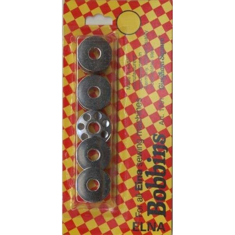 Metal Bobbins for Elna 5 ct