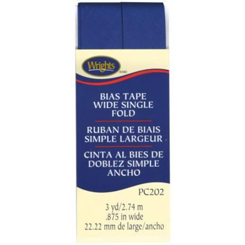 Wide Single Fold Bias Tape Yale-  117202078