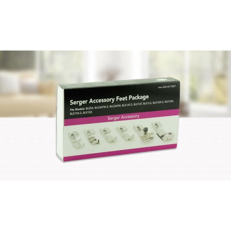 BabyLock Serger Accessory 6 Foot Pack – BLES4 / BLE3ATW-2 / BLE3ATW / BLE1AT-2  – BLE1AT-FEET