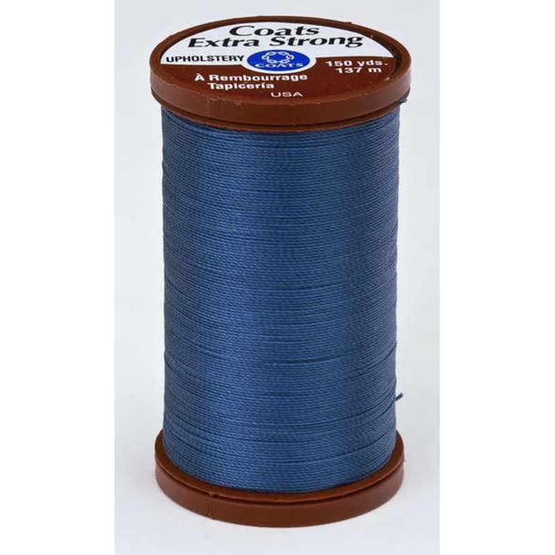 Coats Extra Strong & Uphol. Thread 150 yds Soldier Blue – S9644550