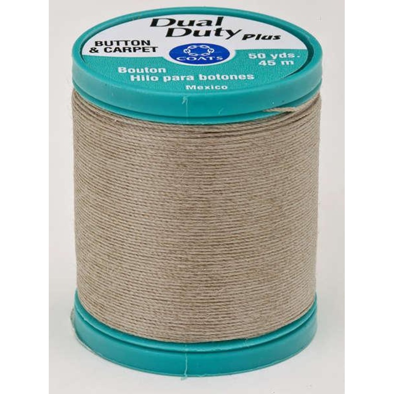 Dual Duty Plus Button and Carpet Thread 50yds 10wt Dogwood – S9208530