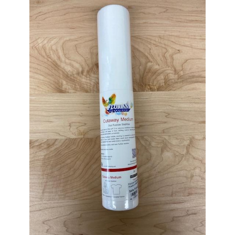 Floriani Cutaway Medium Fusible Stabilizer 15″x10yds FCMF1510