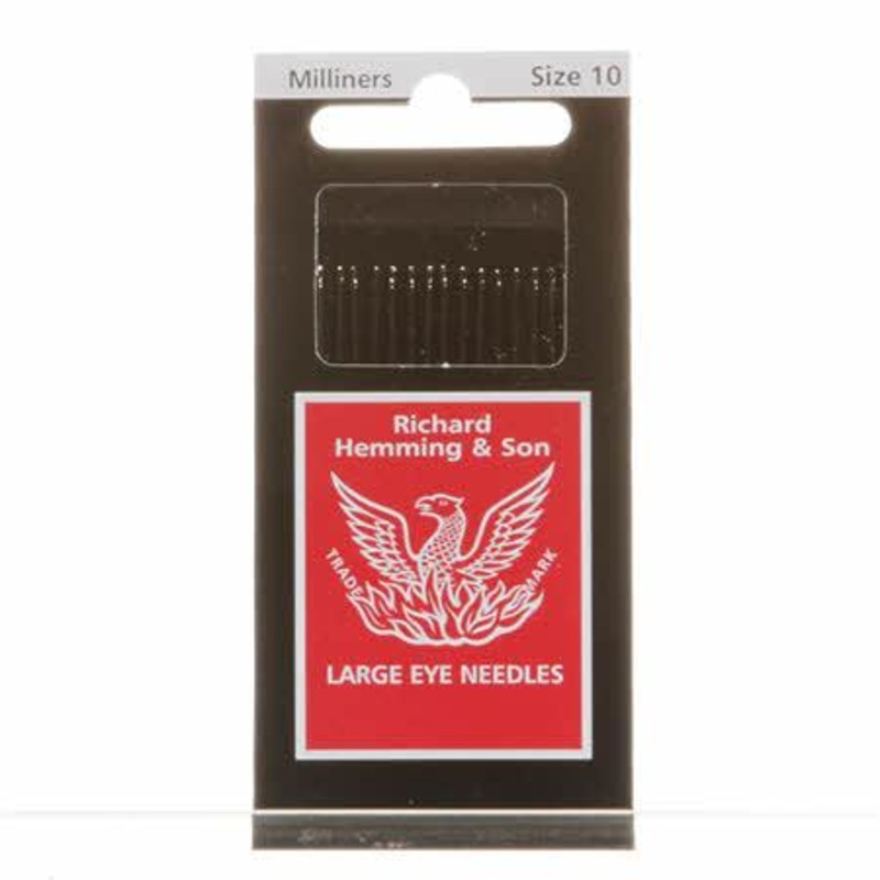 Richard Hemming Milliners / Straw Needles Size 10 16ct – HW250-10