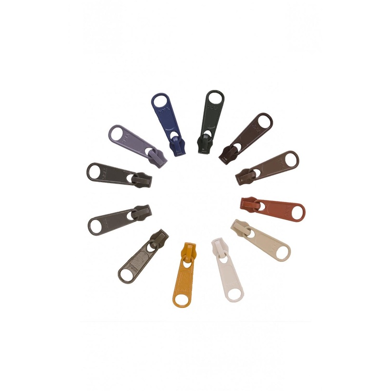 Zipper Pull Set – NEUTRALS – 12 #4.5 pulls