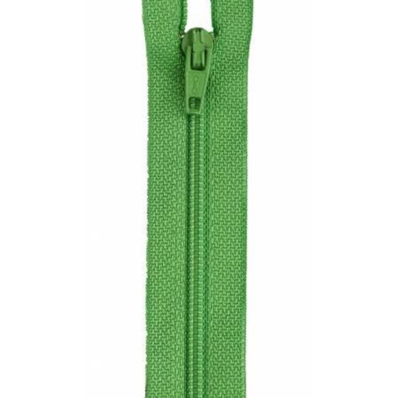 All-Purpose Polyester Coil Zipper 14in Bright Green – F7214-287A