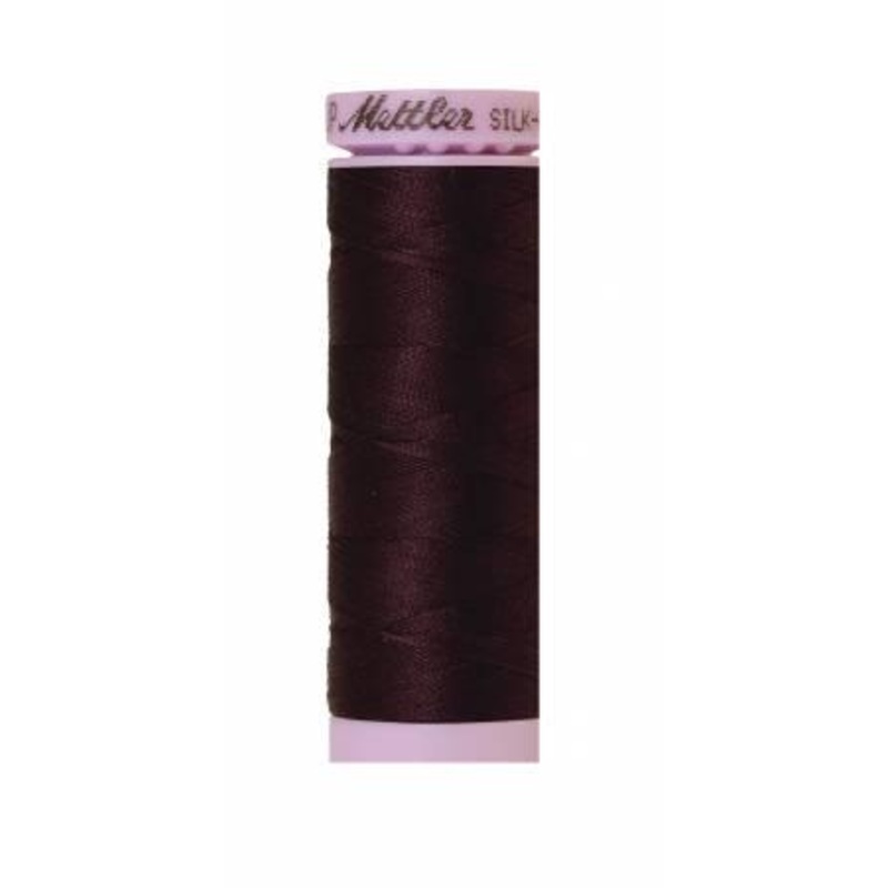 Silk-Finish Plum Perfect 50wt 150M Solid Cotton Thread