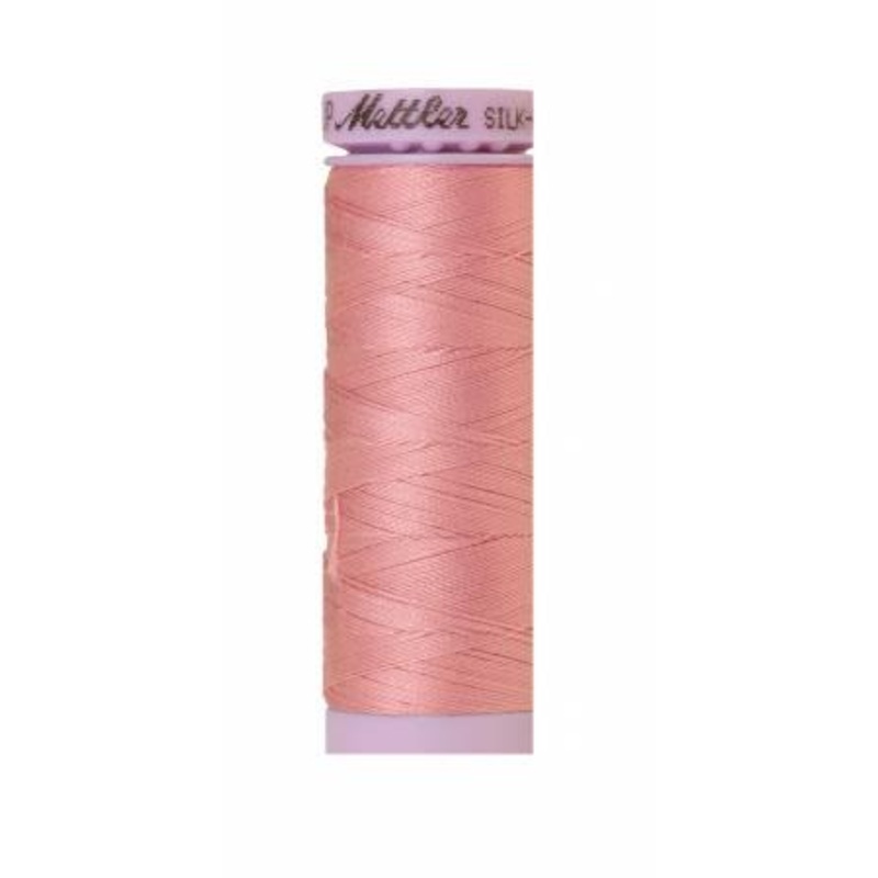 Silk-Finish Rose Quartz 50wt 150M Solid Cotton Thread