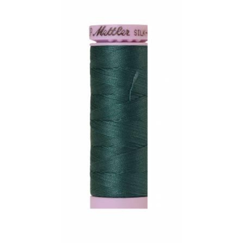 Silk-Finish Shaded Spruce 50wt 150M Solid Cotton Thread