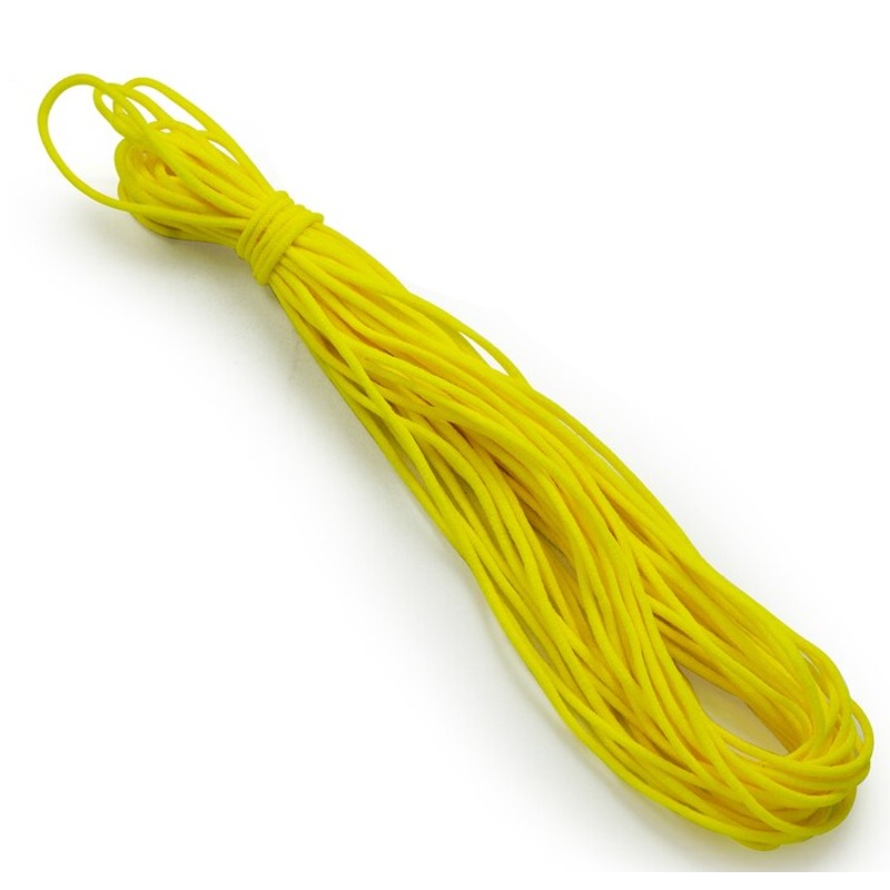 1/8″ Soft Knit Elastic Cord 10yd Pk-Yellow EL106YL