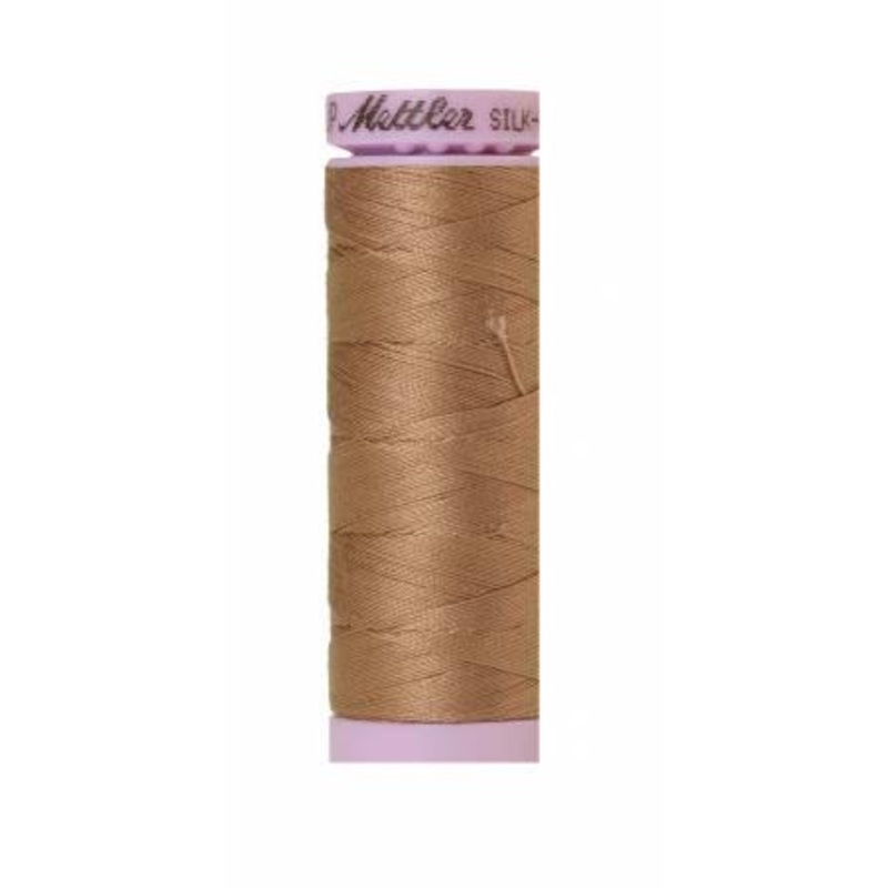Silk-Finish Praline 50wt 150M Solid Cotton Thread