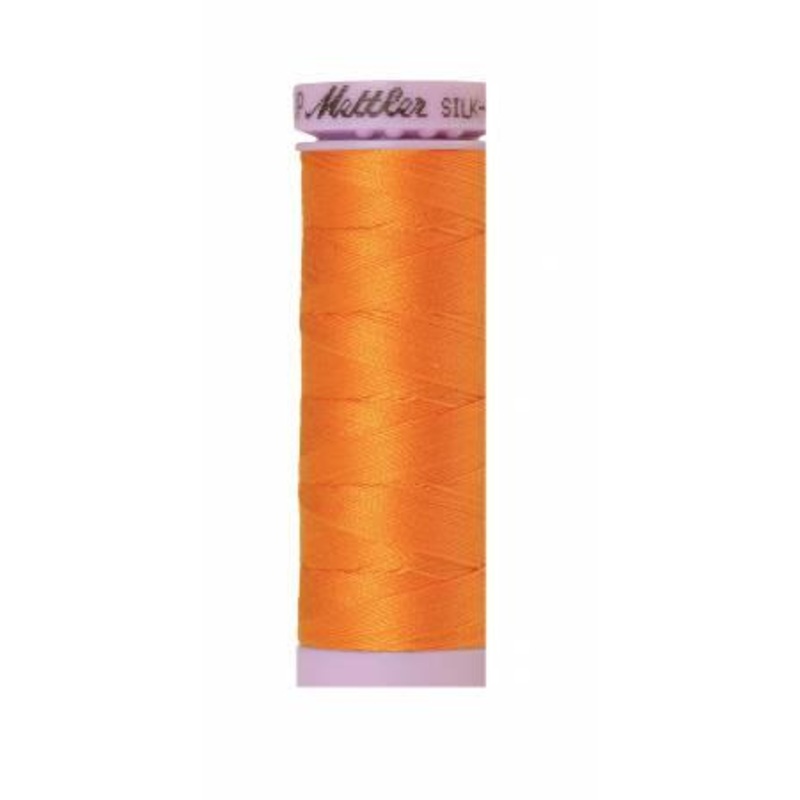 Silk-Finish Pumpkin 50wt 150M Solid Cotton Thread