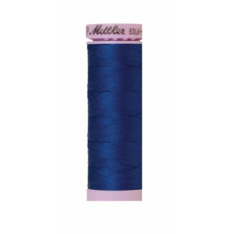 Silk-Finish Royal Navy 50wt 150M Solid Cotton Thread