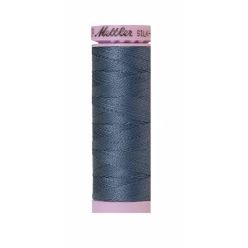 Silk-Finish Stormy Sky 50wt 150M Solid Cotton Thread