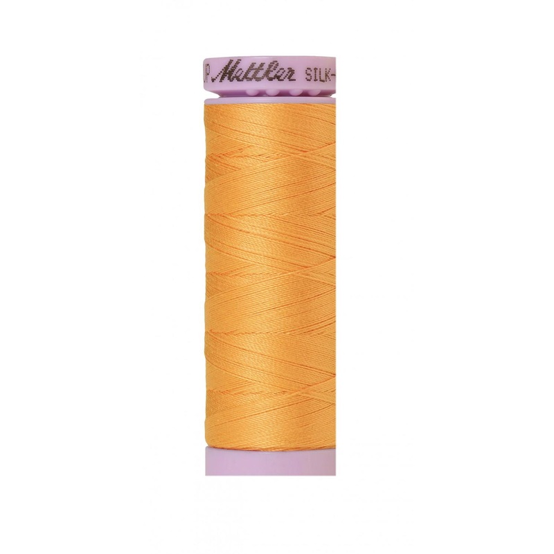 Silk-Finish Warm Apricot 50wt 150M Solid Cotton Thread