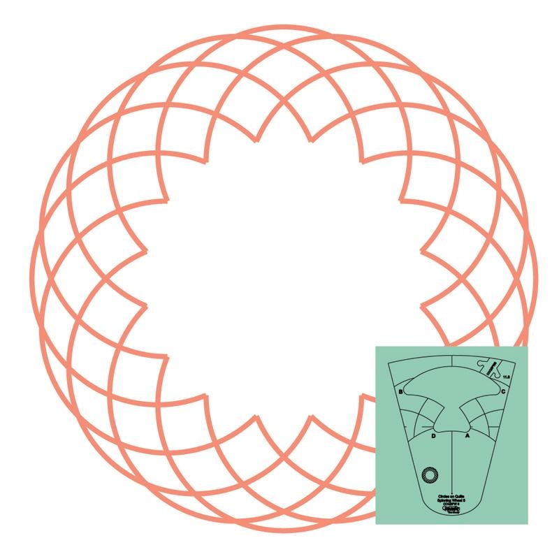 Spinning Wheels #5 11.5″ COQSPW-5-HS