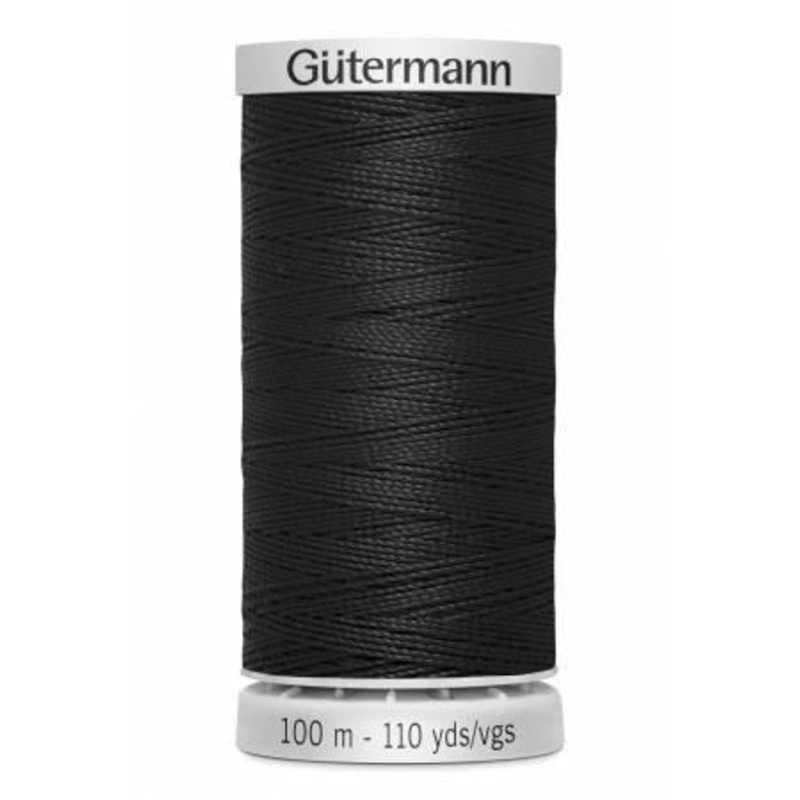 Extra Strong Polyester Upholstery Thread 100m – Black – 724032-000
