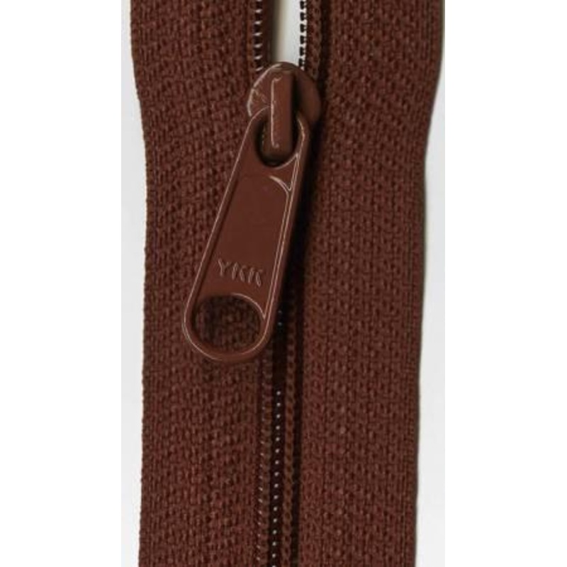 Ziplon Closed Bottom Zipper14″ – Dark Rust – 04-14236