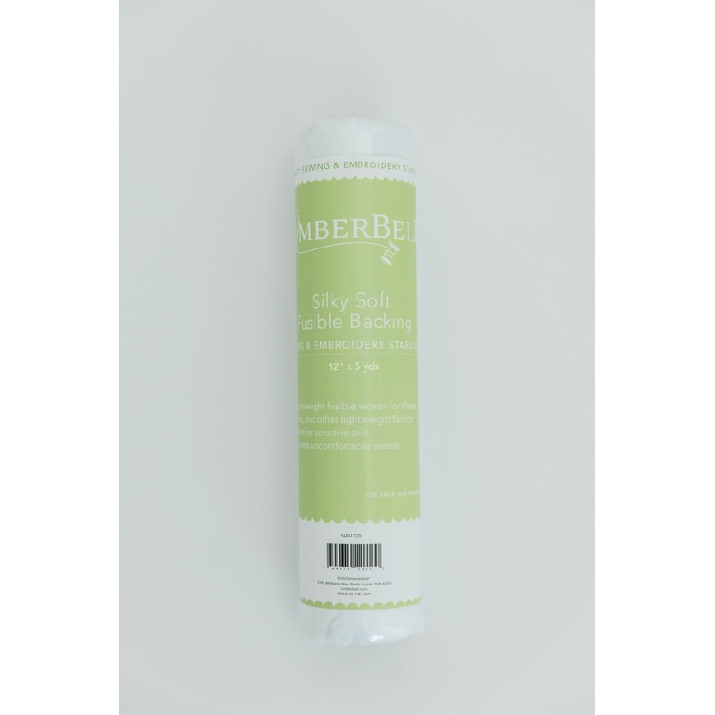 Silky Soft Fusible Backing 12″x5yds KDST125