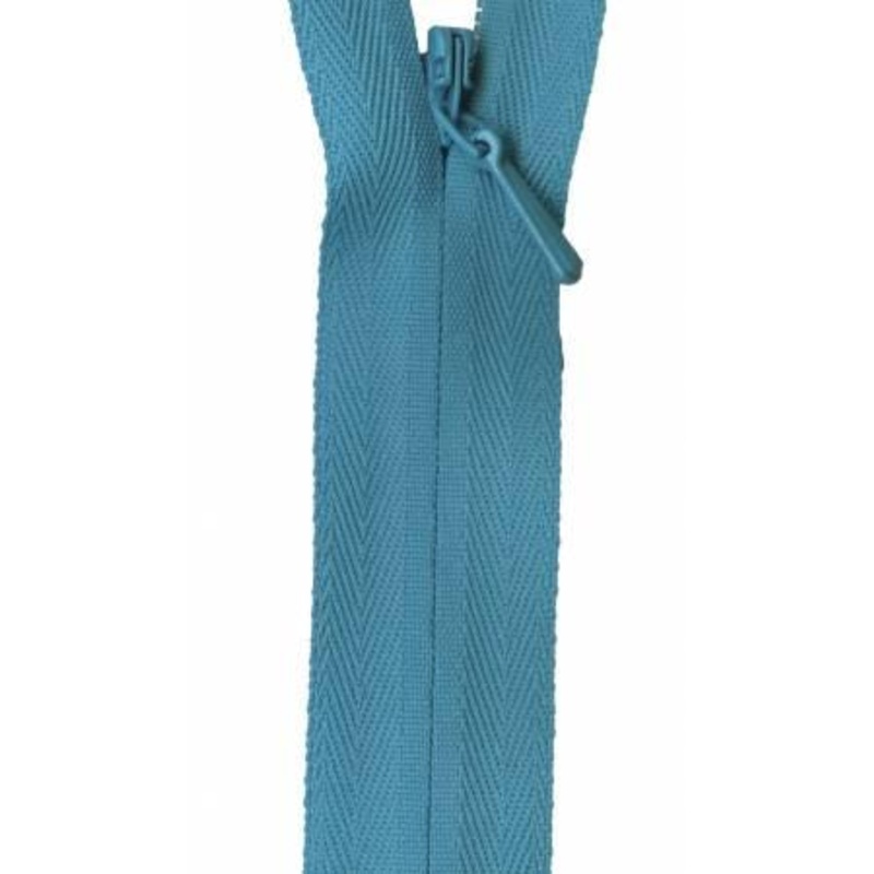 Unique Invisible Zipper Aqua 9in UNI09-548
