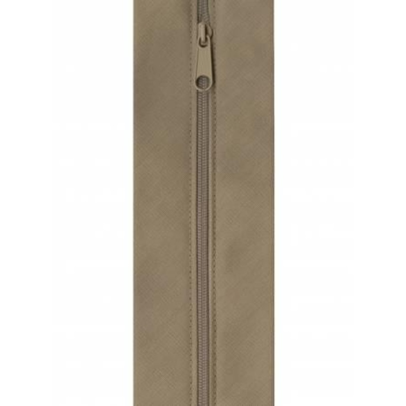 Zippity-Do-Done 18in Zipper With Pull Tan JT-1616