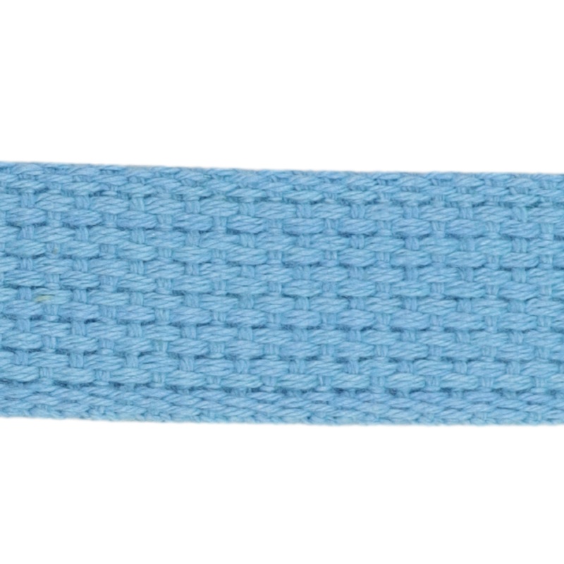 1″ Cotton Webbing-Sky Blue NC-1-17