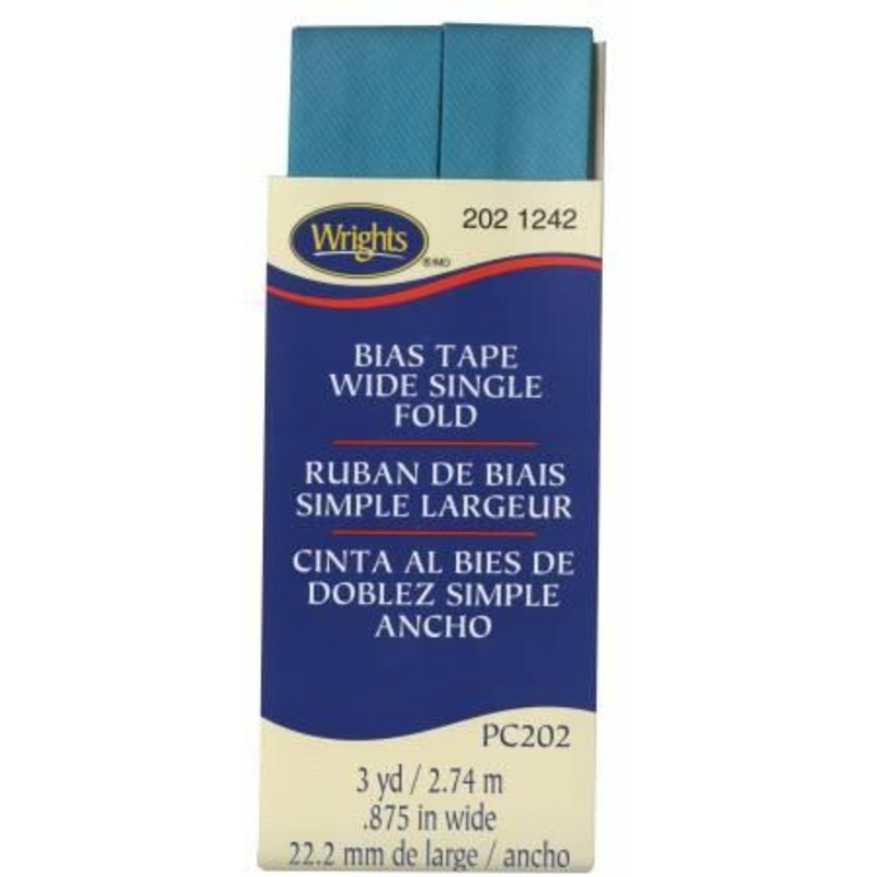 Wide Single Fold Bias Tape 3yd Mediterranean 1172021242