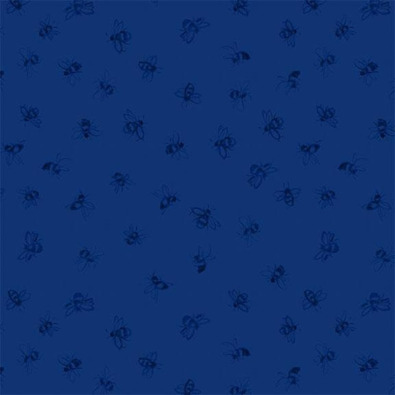 Amalfi Coast-Bees Dark Blue/Navy W105-007-557