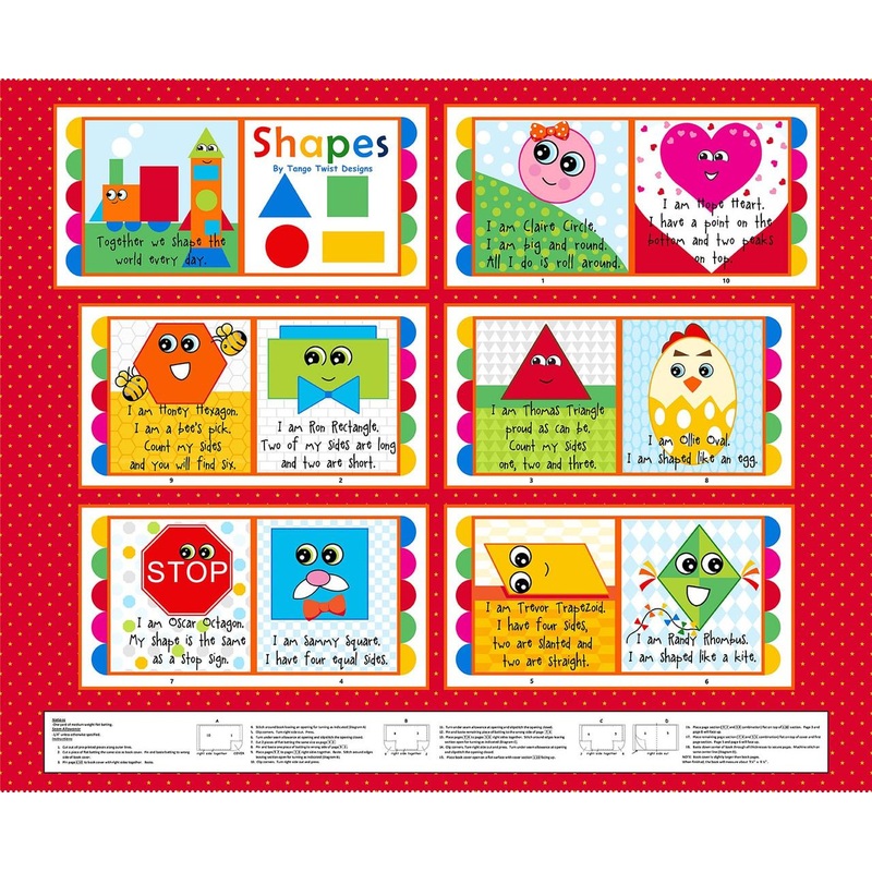 Storytime-36″ Panel Red 4224P-88