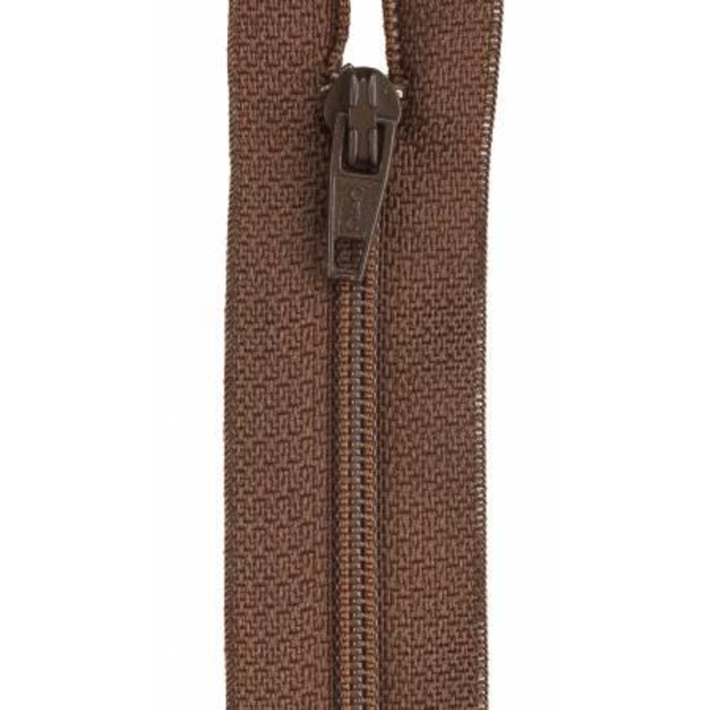 All-Purpose Polyester Coil Zipper 14in London Tan F7214-048A