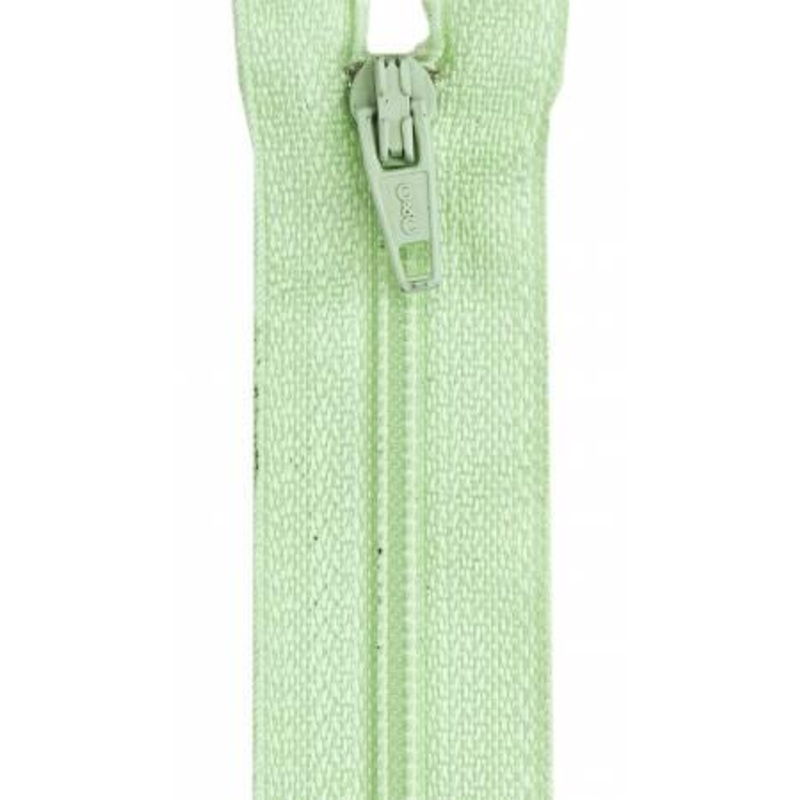 All-Purpose Polyester Coil Zipper 14in Nile Green F7214-057