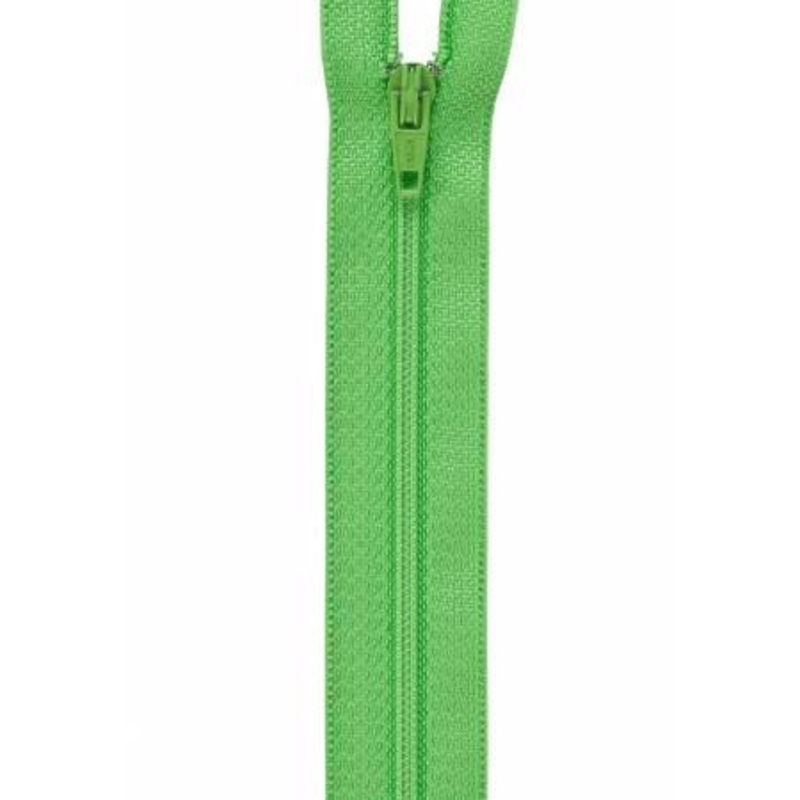 All-Purpose Polyester Coil Zipper 20in Lime F7220-222