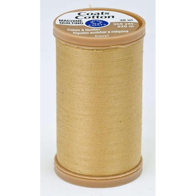 Coats Cotton Machine Quilting Thread 350 yds Temple Gold S9757450