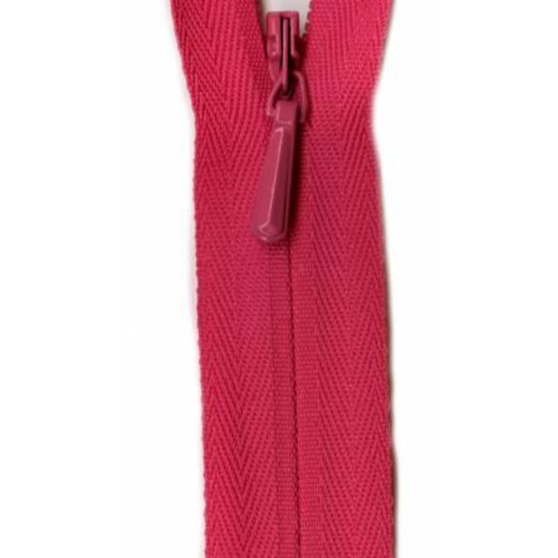 Unique Invisible Zipper 9″ – Fushcia