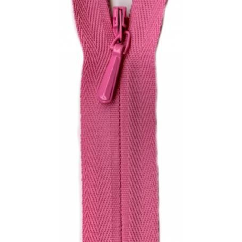 Unique Invisible Zipper 9″ – Hot Pink