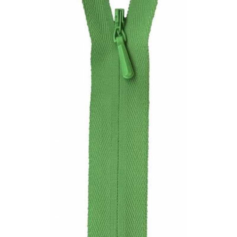 Unique Invisible Zipper 9″ – Leaf Green