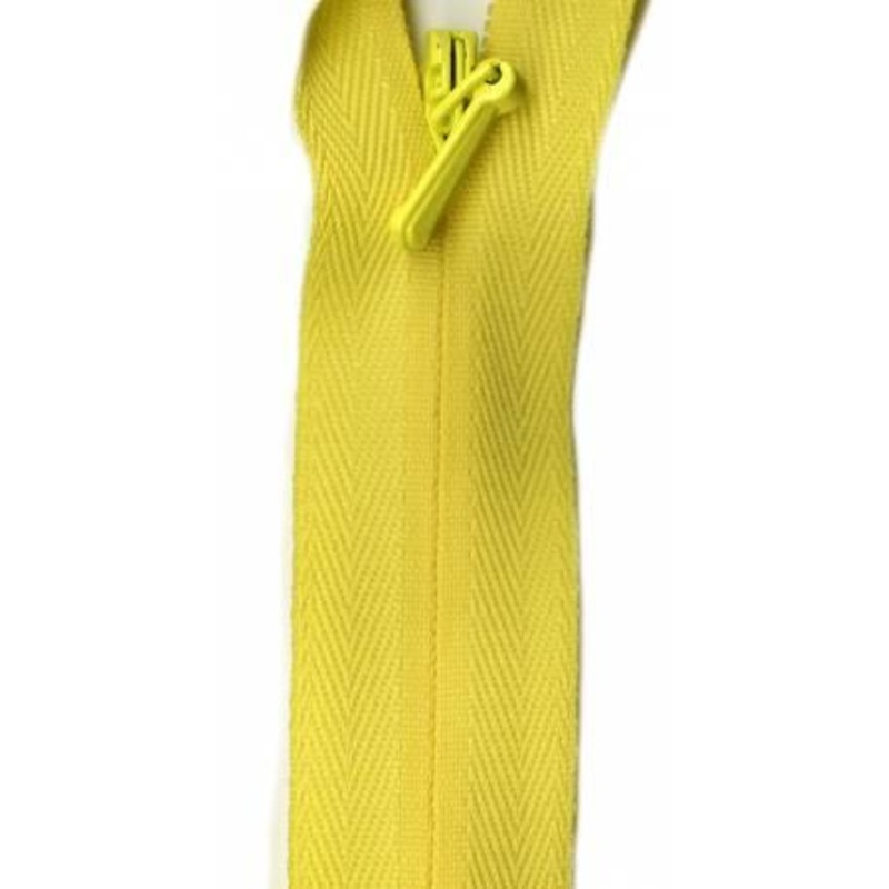 Unique Invisible Zipper 9″ – Lemon
