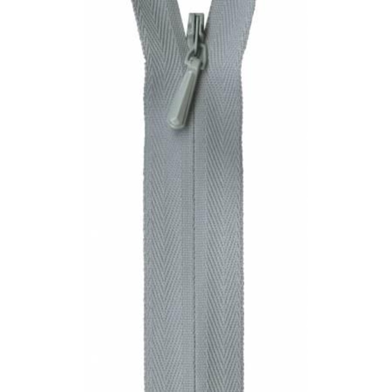 Unique Invisible Zipper 9″ – Pearl Gray