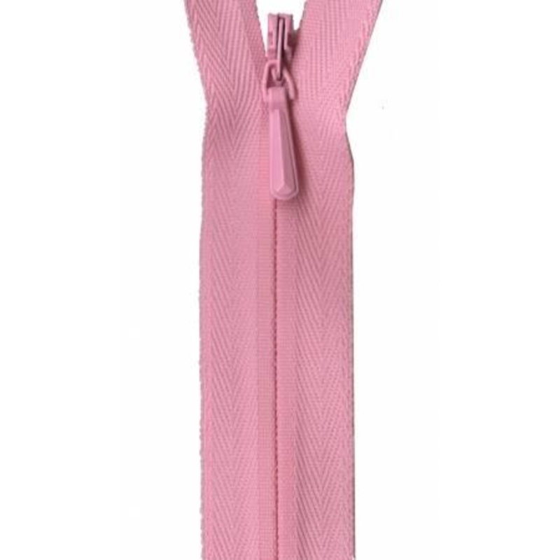 Unique Invisible Zipper 9″ – Pink