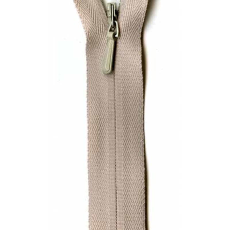 Unique Invisible Zipper 9″ – Natural