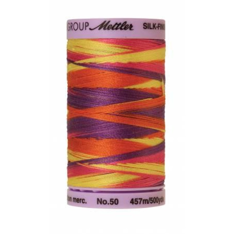 Silk-Finish Smiley Mix 50wt 500M Variegated Cotton Thread