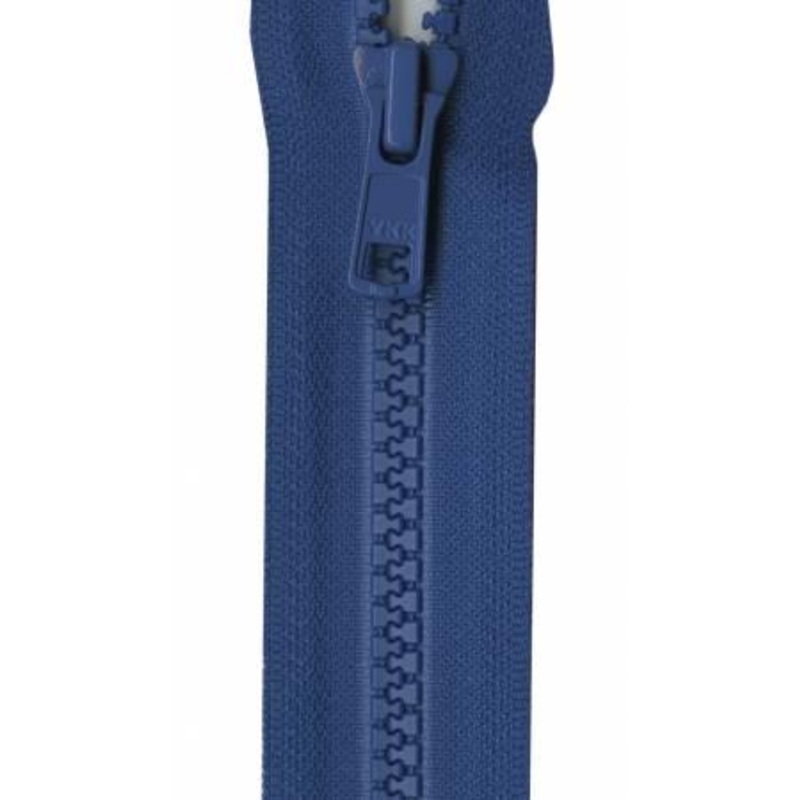 Vislon 1-Way Separating Zipper 16in Rocket Blue VSP16-557