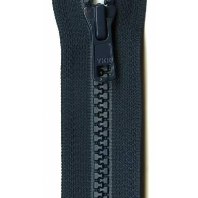 Vislon 1-Way Separating Zipper 26in Navy VSP26-560