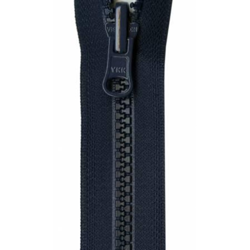 Vislon Reversible Separating Zipper 30in Navy VRS30-560