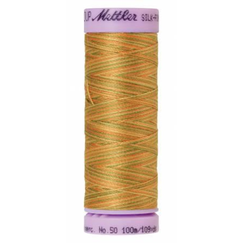 Silk-Finish New Fields 50wt 100M Variegated Cotton Thread