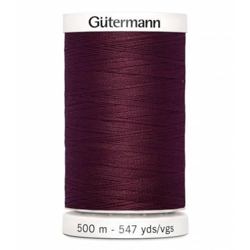 Thread Burgundy Polyester 547YD Gutermann
