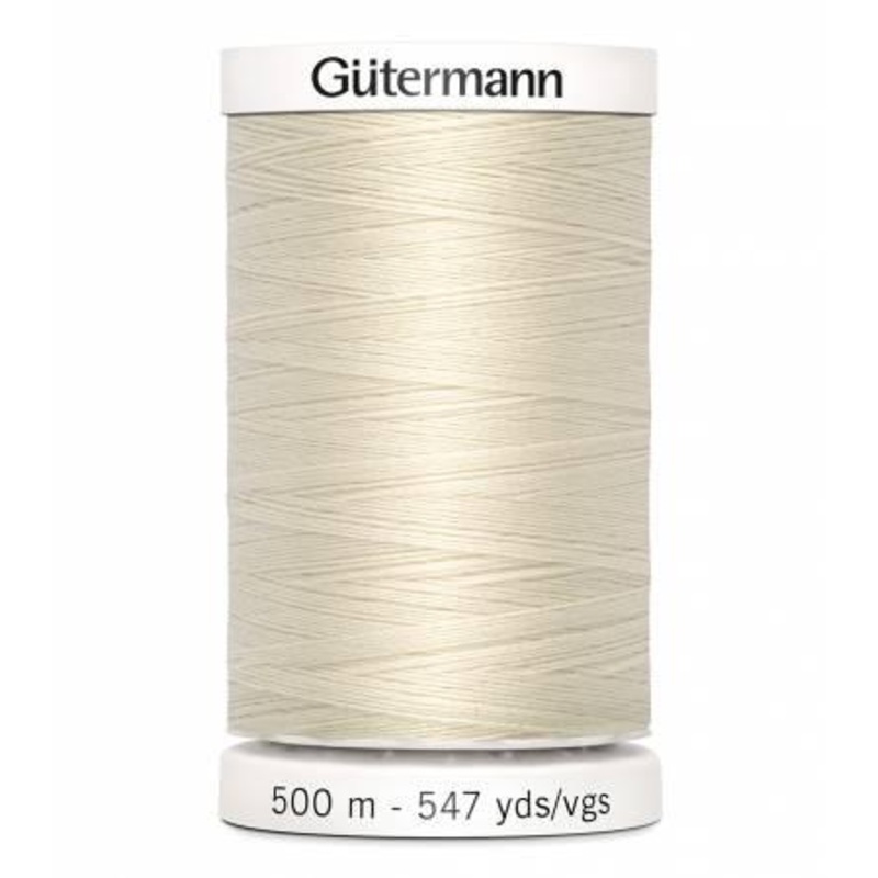 Thread Eggshell Polyester 547YD Gutermann
