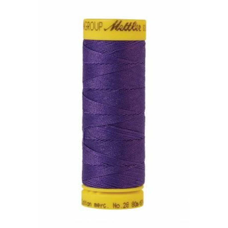 Silk-Finish Iris Blue 28wt 87YD Solid Cotton Thread